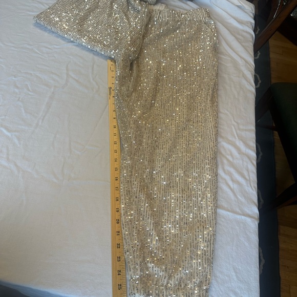 LOFT Sequin Jogger Pants - NWT - Size XL - Picture 5 of 13